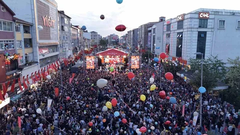 Sultanbeyli’de Zeyd İçin Balonlar Uçtu