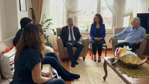 Eskişehir'de Engelli Mühendis Çiftin Ziyareti