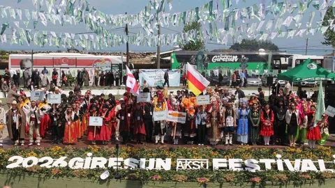 Giresun'da Aksu Festivali Coşkusu