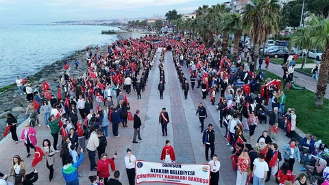 Atakum'da 19 Mayıs Coşkusu Yaşandı