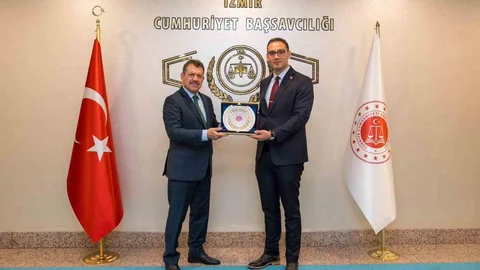 Kocakale İzmir Başsavcısı Yeldan’ı Ziyaret Etti