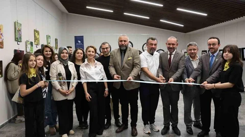 Düzce'de Yaban Arıları Sergisi Açıldı