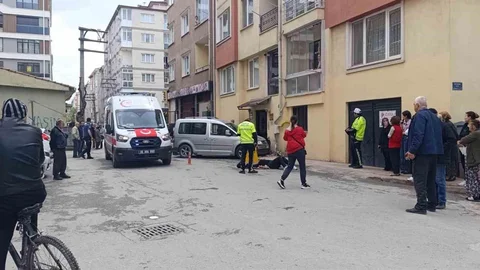 Eskişehir'de Yayalara Araç Çarpması