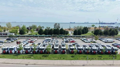Samsun'da SASKİ Araç Filosu Güçlendirildi