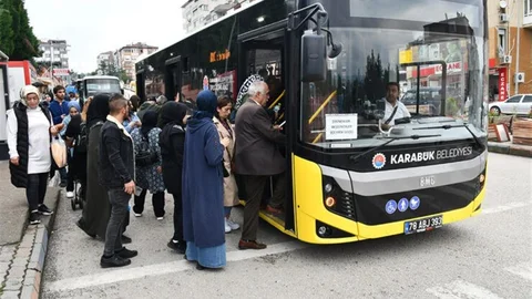 Karabük'te Ücretsiz Ulaşım Değişikliği