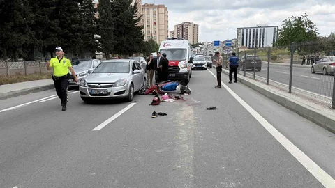 Kapaklı'da Trafik Kazası Meydana Geldi