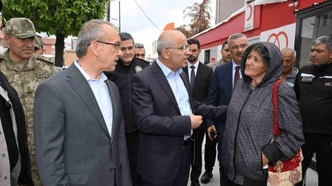 Malatya'da Deprem Sonrası Çalışmalar İncelendi