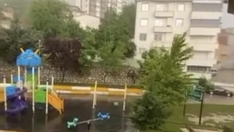 Tokat'ta Etkili Yağışlar Başladı