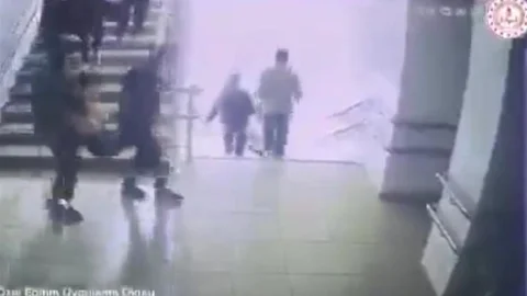 Malatya'da Deprem Anı Tahliyesi Görüntülendi