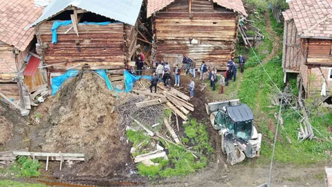 Kastamonu'da Ahır Göçüğü Sonucu 1 Kişi Hayatını Kaybetti