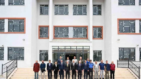 Kırklareli Pınarhisar'da Okul İnşaatı Devam Ediyor