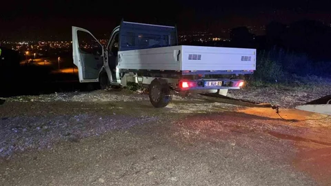 Alkollü Sürücü Şarampole Uçtu