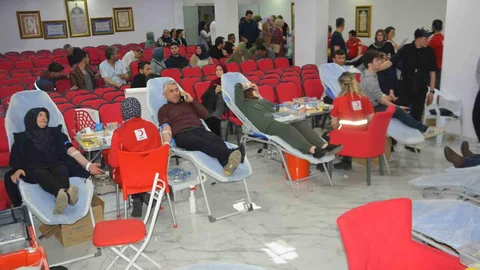 Ordu'da Öğrencilerden Anlamlı Kan Bağışı