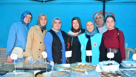Ordu'da Hayır Çarşısı Düzenlendi