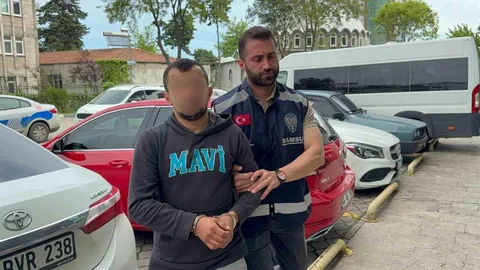 Samsun'da Eşine Şiddet Uygulayan Şahıs Tutuklandı