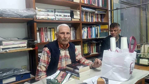 Manavgat'ta Terzi Kütüphane Oldu