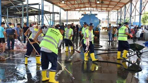 Kepez'de Kurban Kesimi İçin Hazırlıklar Tamamlandı