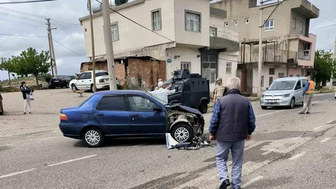 Mardin'de Trafik Kazası: 1 Yaralı