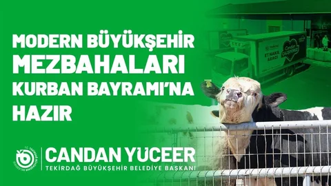 Tekirdağ Mezbahalarında Kurban Bayramı Hazırlıkları Tamamlandı
