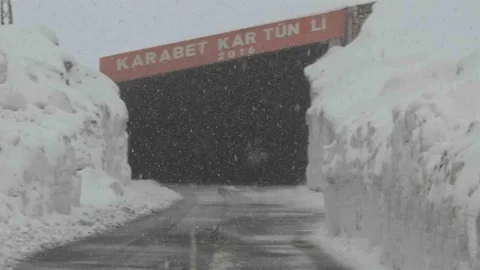 Van'da Kar Yağışı Etkili Oldu