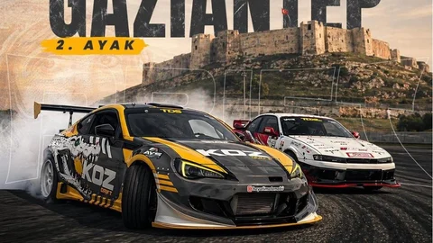 Türkiye Drift Şampiyonası Gaziantep'te Başlıyor