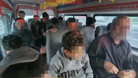 Sakarya'da Düzensiz Göçmen Yakalandı