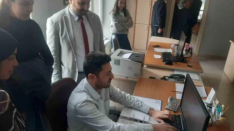 Gençlerden Mesleki Eğitim Ziyareti