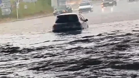 Tekirdağ’da Sağanak Yağış Hayatı Olumsuz Etkiledi
