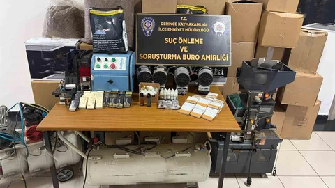 Kocaeli'de Kaçak Tütün Operasyonu
