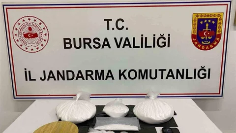 Bursa'da Uyuşturucu Operasyonu Yapıldı