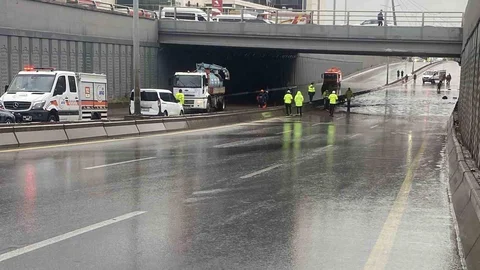 Ankara'da Sağanak Yağış Sorun Yarattı