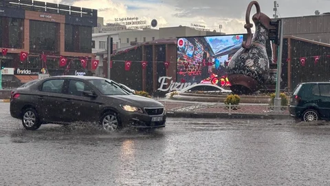 Erzincan'da Su Baskınları Yaşandı