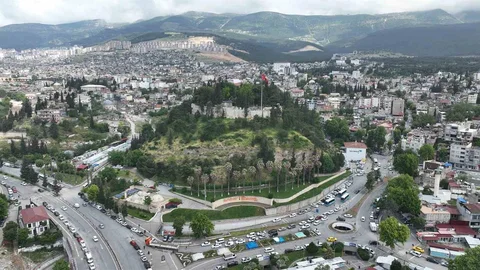 Kahramanmaraş Kalesi'nde Restorasyon Çalışmaları Devam Ediyor