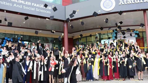 Oltu’da Mezuniyet Töreni Coşkusu