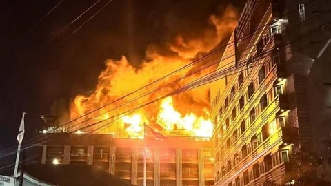 Pattaya'da Otel Yangını: 4 Yaralı