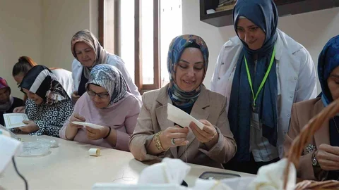 Kahramanmaraş'ta Kadınlar Emeğini Gösterdi