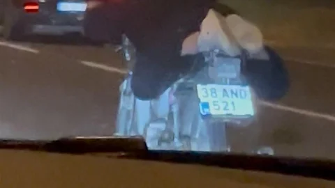 Motosikletli Akrobatik Hareketlere Ceza Kesildi