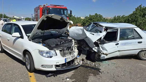 Gaziantep'te Trafik Kazası Yaşandı
