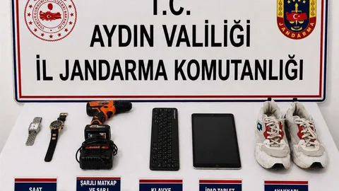 Aydın'da Komşusunun Evini Soyan Şüpheli Yakalandı
