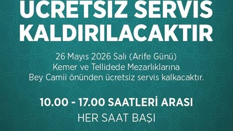 Efeler'de Ücretsiz Ulaşım Desteği