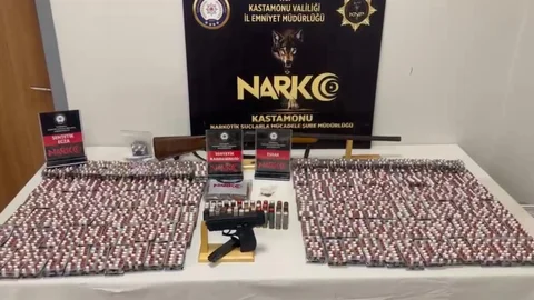 Kastamonu'da Uyuşturucu Operasyonu