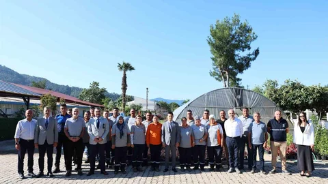 Marmaris'te Bayramlaşma Programı Düzenlendi