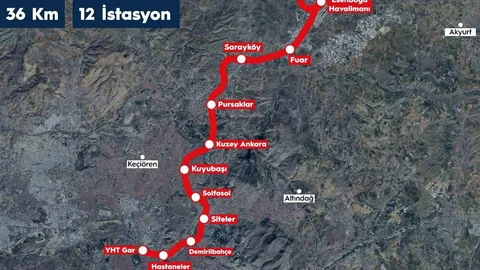 Esenboğa Havalimanı Metrosu İhalesi 30 Haziran’da