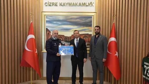 Cizre Kaymakamı Baycar'dan Kurban Desteği