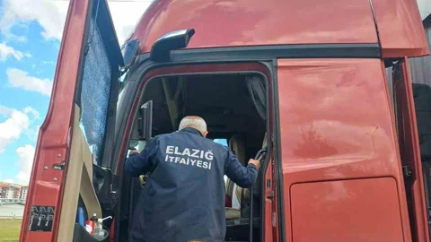 Elazığ’da Tır Şoförü Aracında Ölü Bulundu