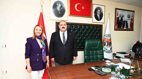 Başkan Tekin’in İnönü Ziyareti