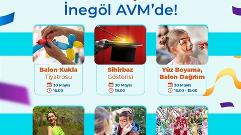 İnegöl AVM 15. Yılını Kutluyor