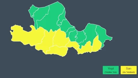 Samsun İç Kesimlerinde Kuvvetli Yağış Bekleniyor