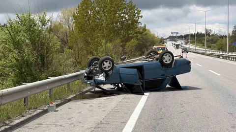Çorum'da Trafik Kazası: 1 Yaralı