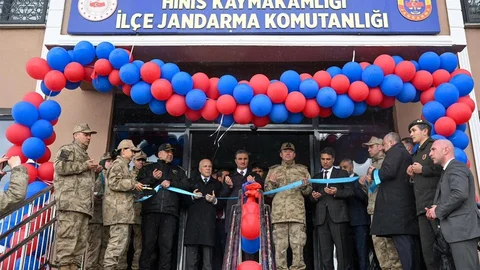 Hınıs’ta Jandarma Hizmet Binası Açıldı